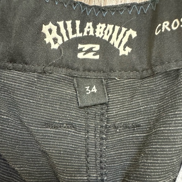 Billabong Charcoal Front Shorts Size 34 - Picture 3 of 8